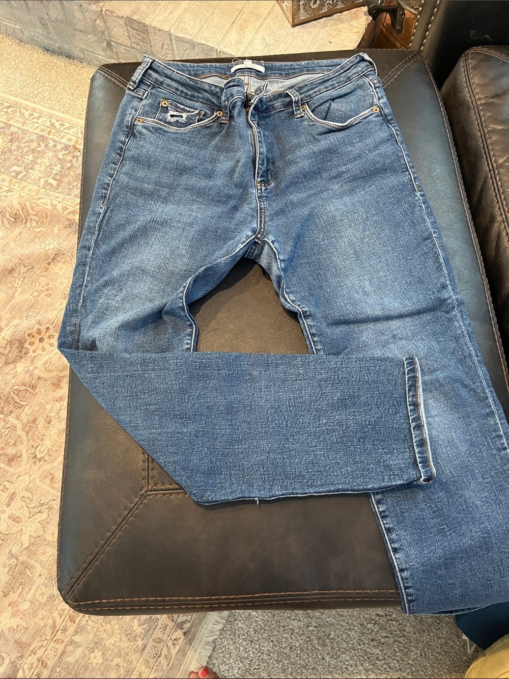 STS Blue Women’s Slim Straight Jeans in Medium Blue Wash